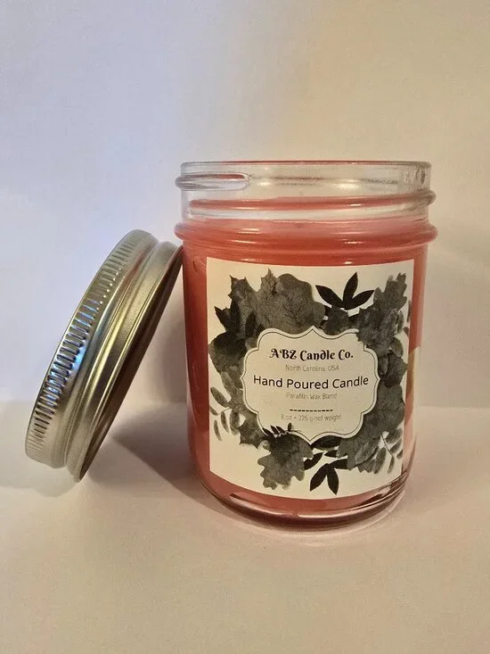 ABZ Candle Company 8 oz. Hand Poured Candle in Luxurious Unicorn Wishes Scent - Picture 2 of 4